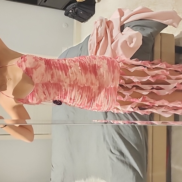 Homecoming dressfrom windsor pink size small - Picture 5 of 8